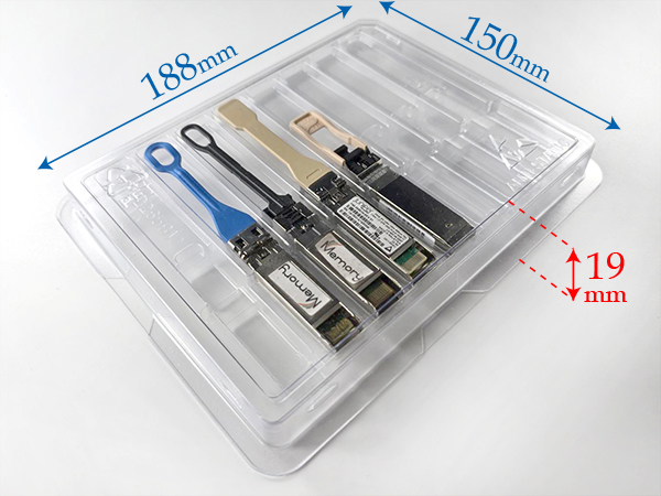 sfp28 xbr packaging plastic box  mpk2265b12